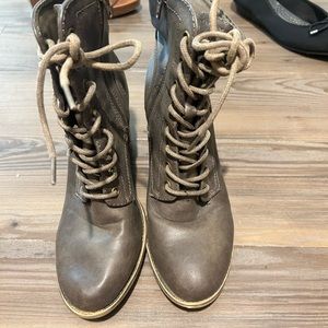 Heeled boots super comfy!